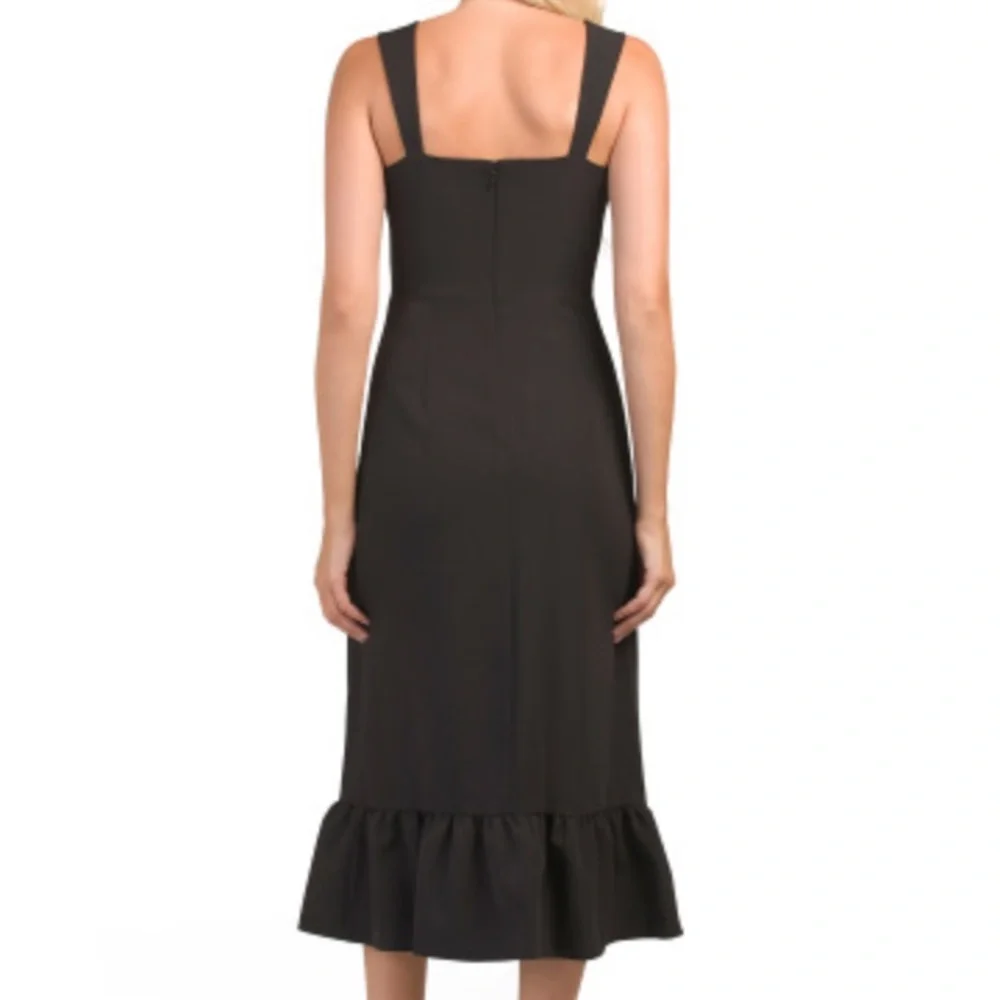 NWT Black Midi Dress - Picture 3 of 3